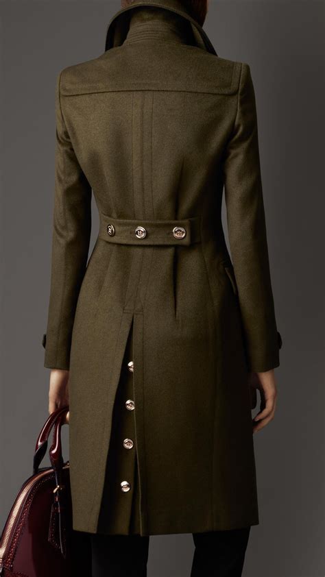 burberry wool military greatcoat|Burberry wool coat vintage.